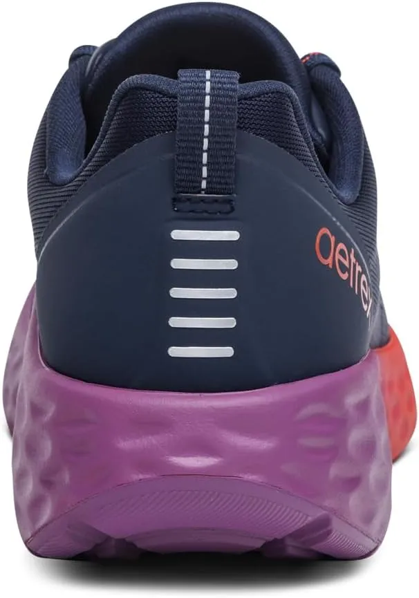 Aetrex Women's Danika Orthopedic Arch Support Sneakers - Breathable Extra Padded Heel Comfort