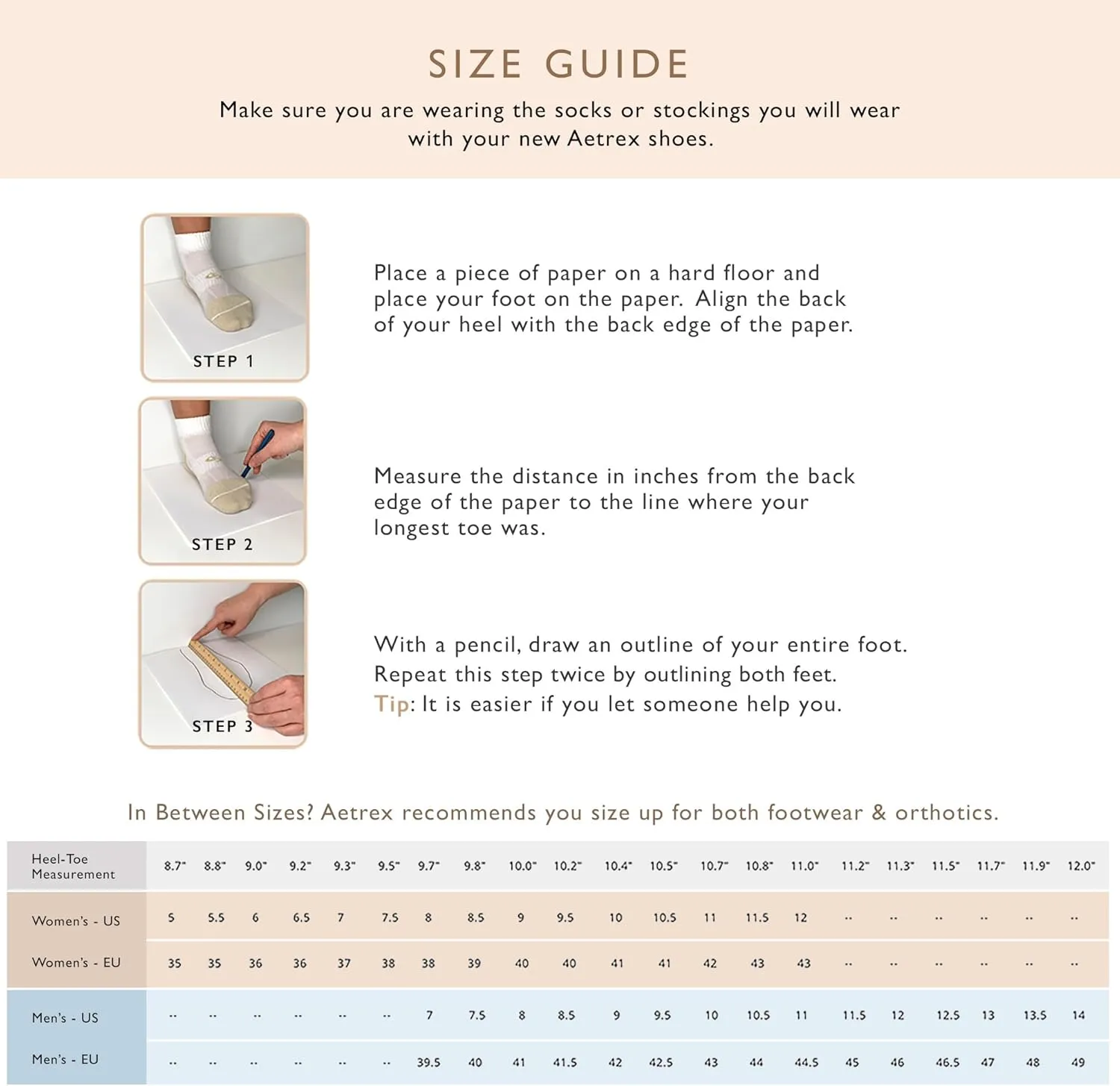 Aetrex Women's Emily Orthopedic Plantar Fasciitis Relief Arch Support Inserts Shoes - Adjustable Lace-Up Leather Sneakers for Women