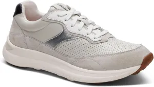 Aetrex Women's Emily Orthopedic Plantar Fasciitis Relief Arch Support Inserts Shoes - Adjustable Lace-Up Leather Sneakers for Women