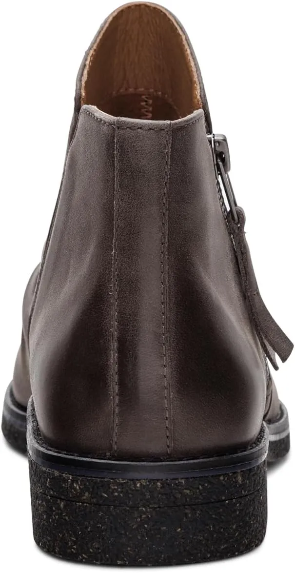 Aetrex Women's Mila Orthopedic Low Ankle Boots for Women - Arch Support Plantar Fasciitis Releif Booties for Women