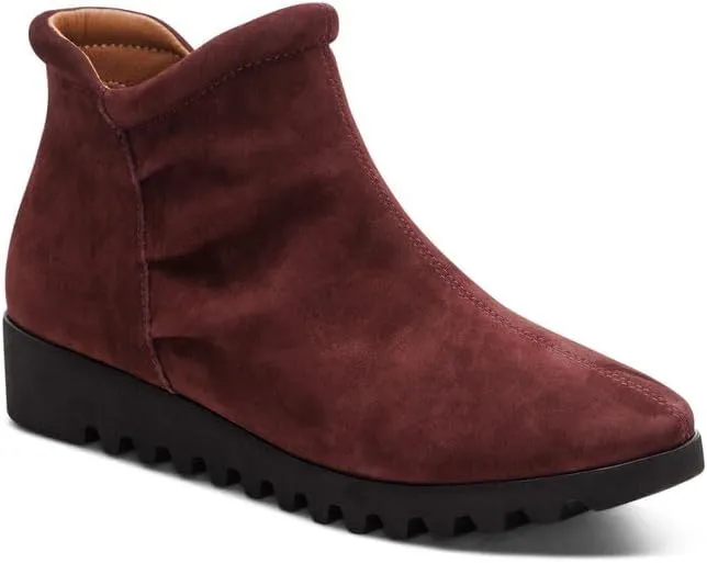 Aetrex Women's Zoey Orthopedic Ankle Boots for Women - Slip-on Arch Support Boot