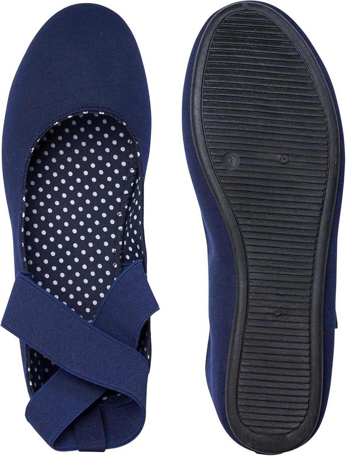 Alpine Swiss Peony Womens Ballet Flats Elastic Ankle Strap Shoes Slip On Loafers - Order 1 Size up Runs Small