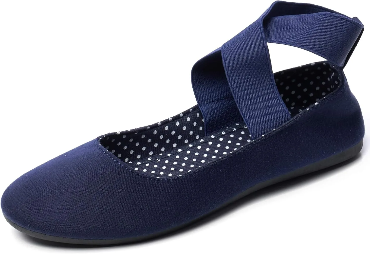 Alpine Swiss Peony Womens Ballet Flats Elastic Ankle Strap Shoes Slip On Loafers - Order 1 Size up Runs Small