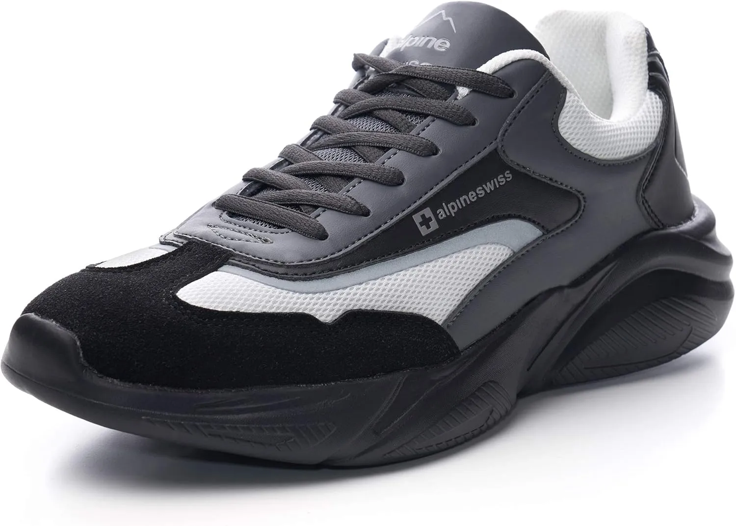 Alpine Swiss Stuart Mens Chunky Fashion Sneakers