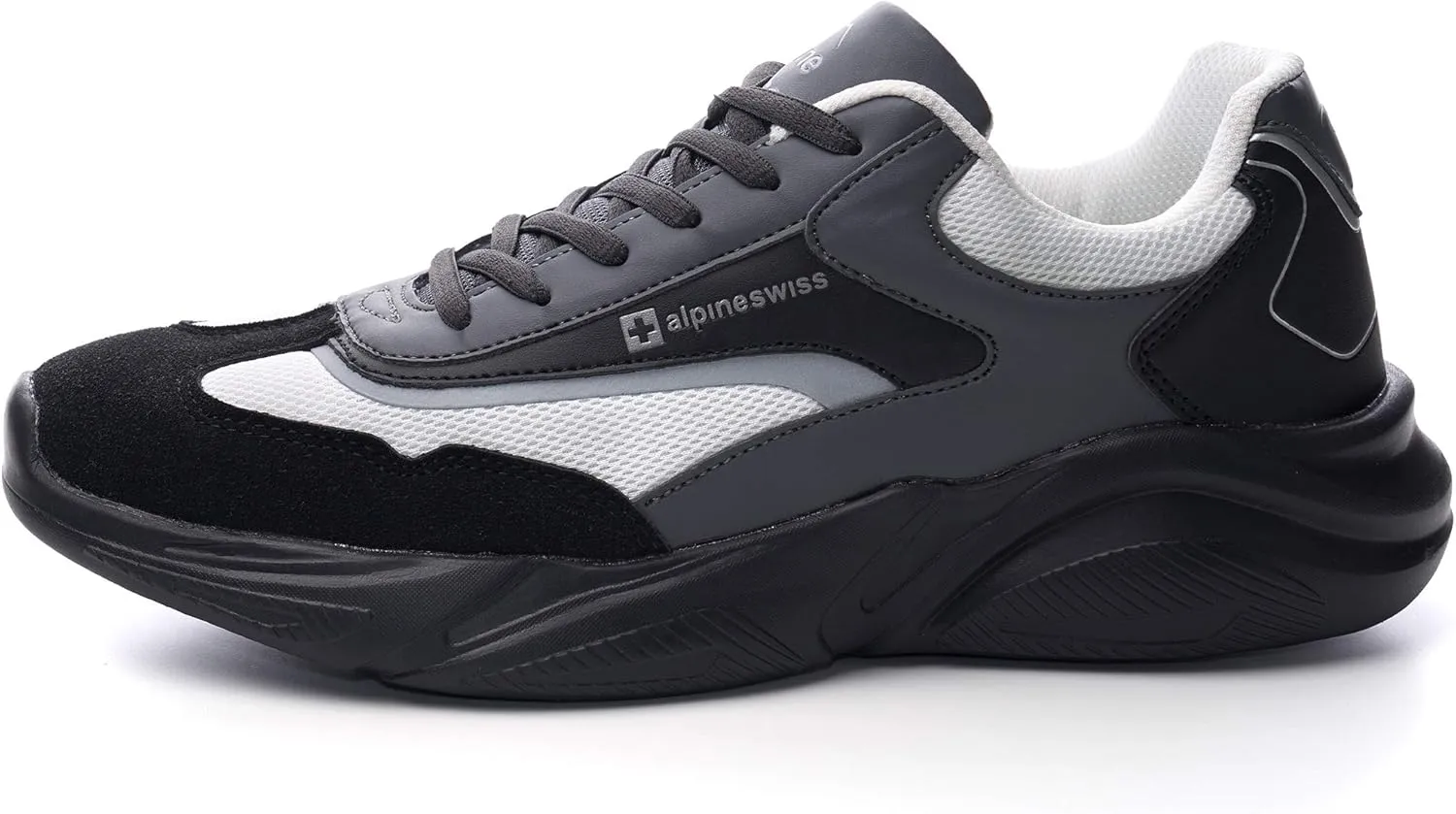 Alpine Swiss Stuart Mens Chunky Fashion Sneakers