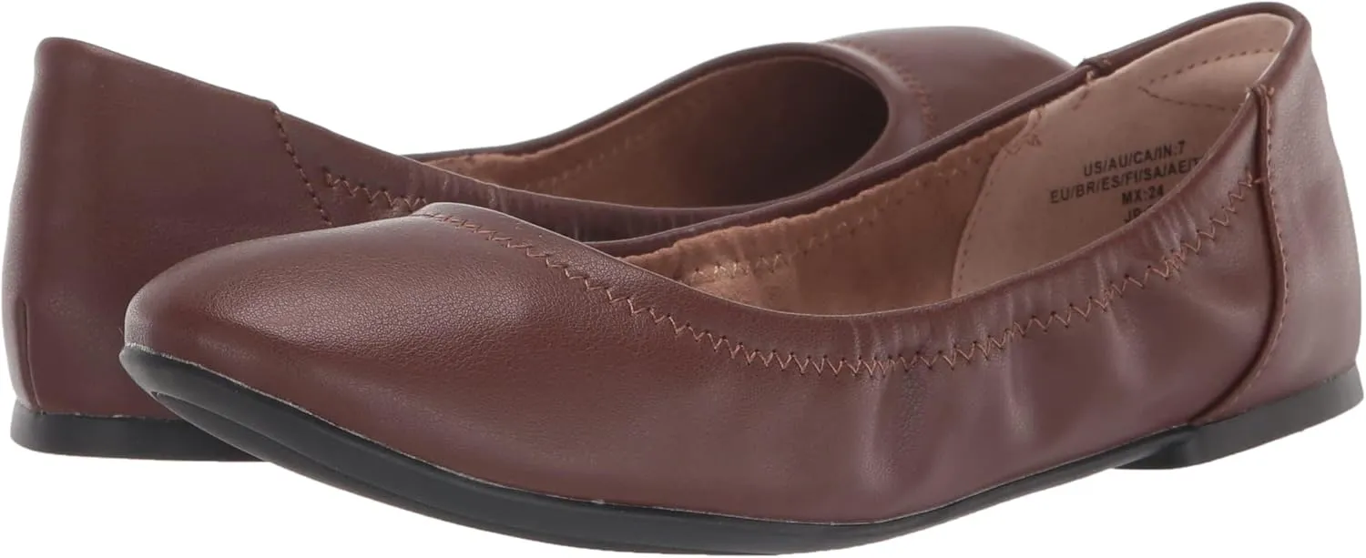Amazon Essentials Women's Belice Slip On Ballet Flat