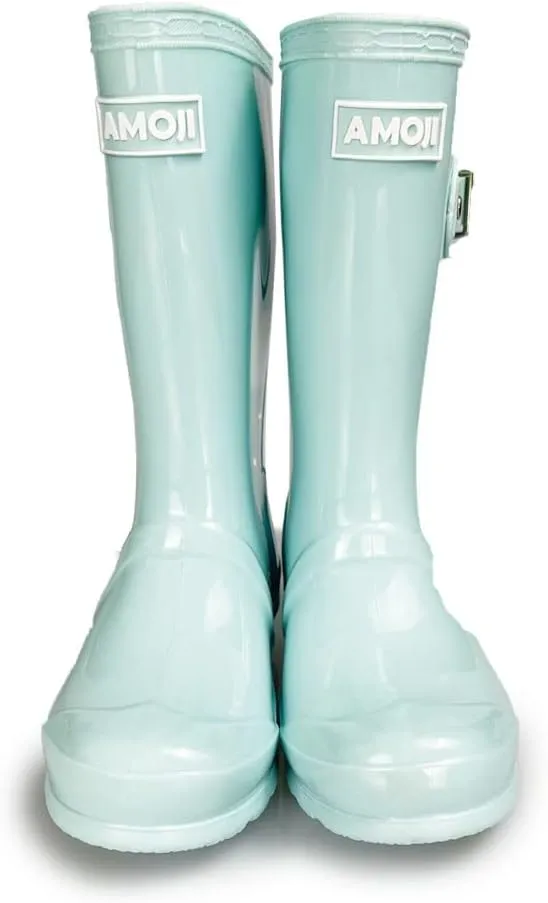 Amoji Gril Easy On Rain Boots (Little Kid/Big Kid)