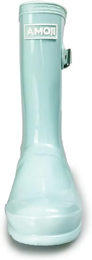 Amoji Gril Easy On Rain Boots (Little Kid/Big Kid)