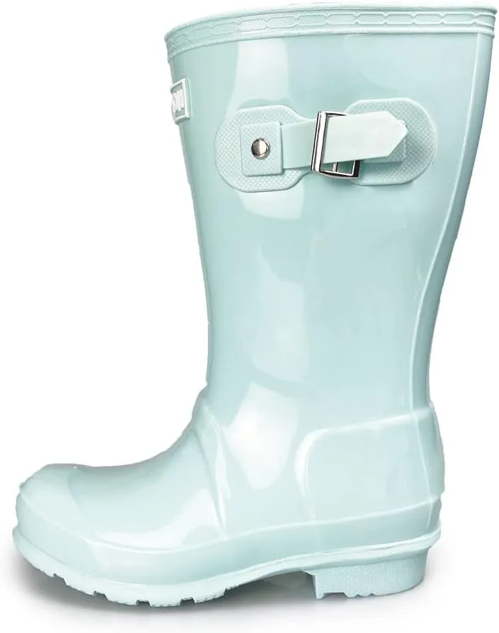 Amoji Gril Easy On Rain Boots (Little Kid/Big Kid)