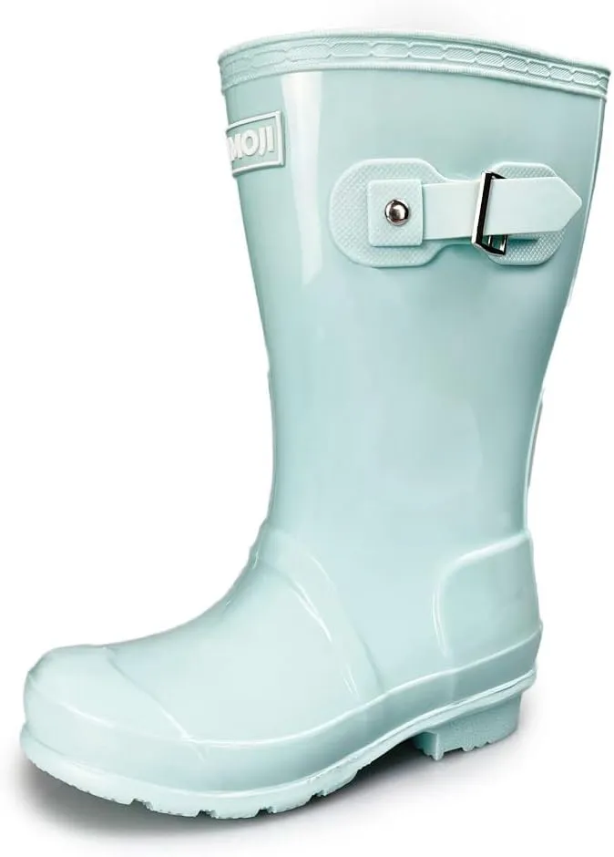 Amoji Gril Easy On Rain Boots (Little Kid/Big Kid)