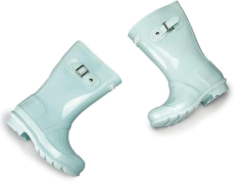 Amoji Gril Easy On Rain Boots (Little Kid/Big Kid)