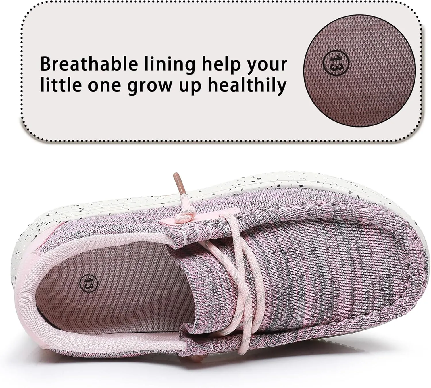 Apakowa Kids Boys Slip On Loafers Boat Shoes Girls Loafers Shoes (Toddler/Little Kid/Big Kid)