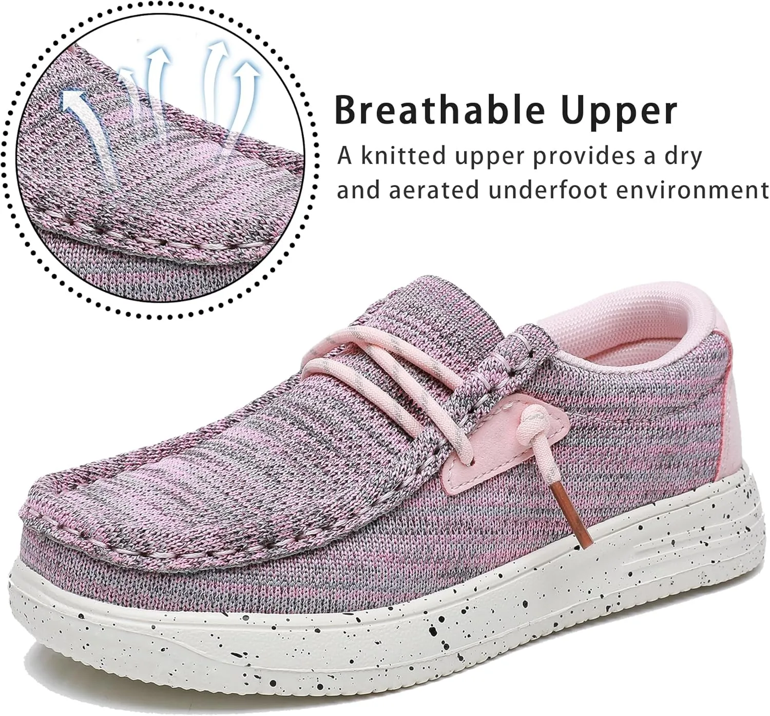 Apakowa Kids Boys Slip On Loafers Boat Shoes Girls Loafers Shoes (Toddler/Little Kid/Big Kid)