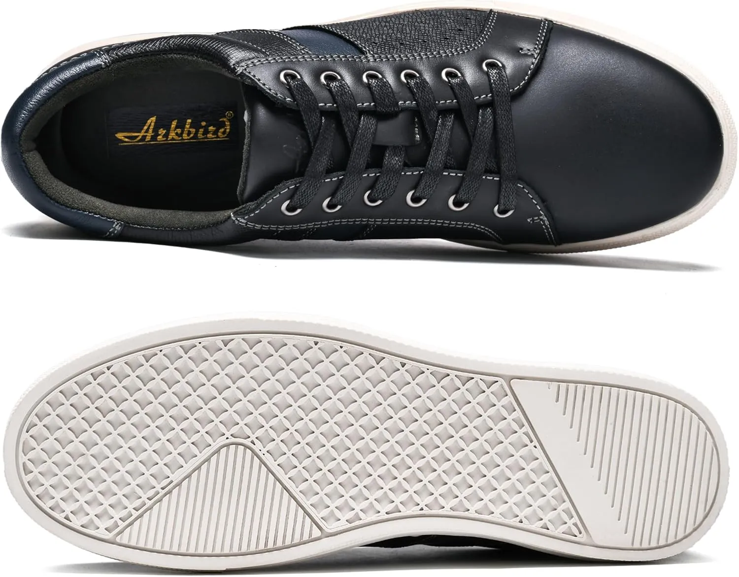 Arkbird Mens Fashion Sneakers Classic Casual Shoes Stylish Lace-up Oxford Shoes for Men