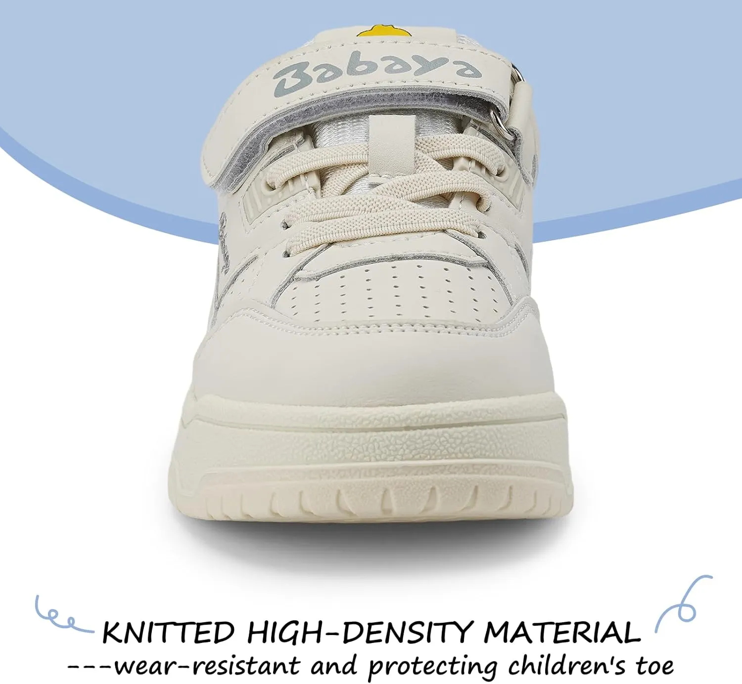 Babaya Girls Running Shoes Kids Tennis Athletic Sneakers Comfortable Lightweight Breathable Walking Shoes Non-Slip Girls Sneakers