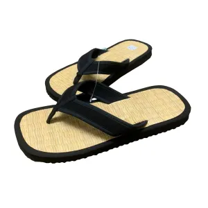 Bamboo Japanenes Traditional Shoes for Men Women House Tatami Slippers Straw Flip Flops Wicker Sandals Summer, Vietnamese Tatami Handmade Slippers (38/39)