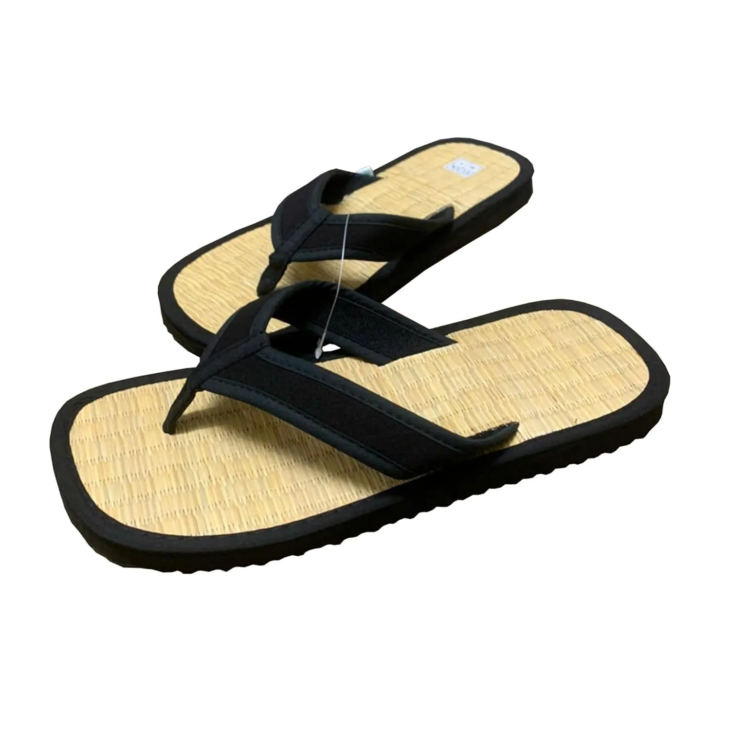 Bamboo Japanenes Traditional Shoes for Men Women House Tatami Slippers Straw Flip Flops Wicker Sandals Summer, Vietnamese Tatami Handmade Slippers (38/39)