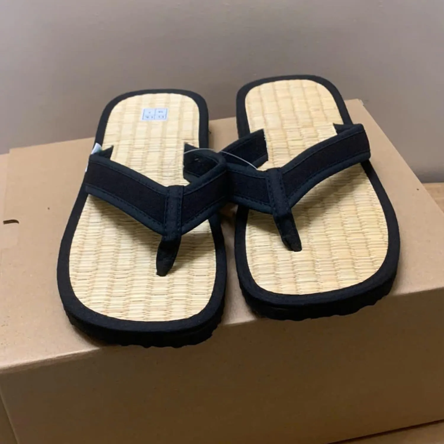 Bamboo Japanenes Traditional Shoes for Men Women House Tatami Slippers Straw Flip Flops Wicker Sandals Summer, Vietnamese Tatami Handmade Slippers (38/39)