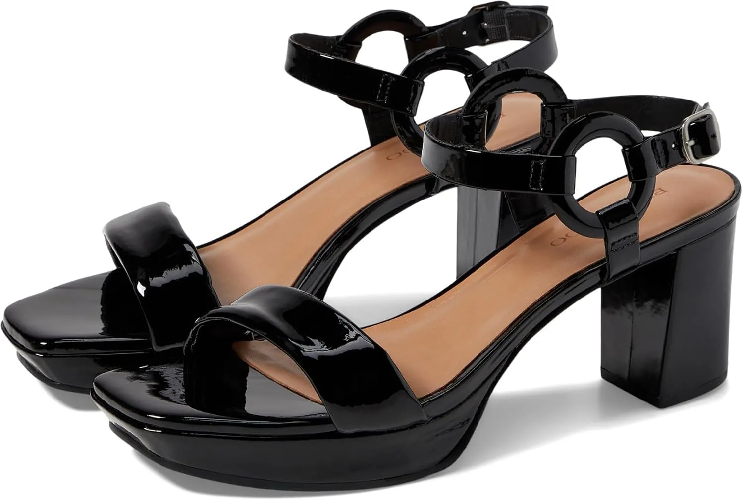 Bernardo Candace - Heels for Women - Block Heels - Leather Midsole - Rubber Outsole - Leather Upper Black 6.5 M