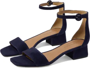 Bernardo® Jalena Heeled Sandals for Women – Leather and Man-Made Construction – Single Prong Buckle