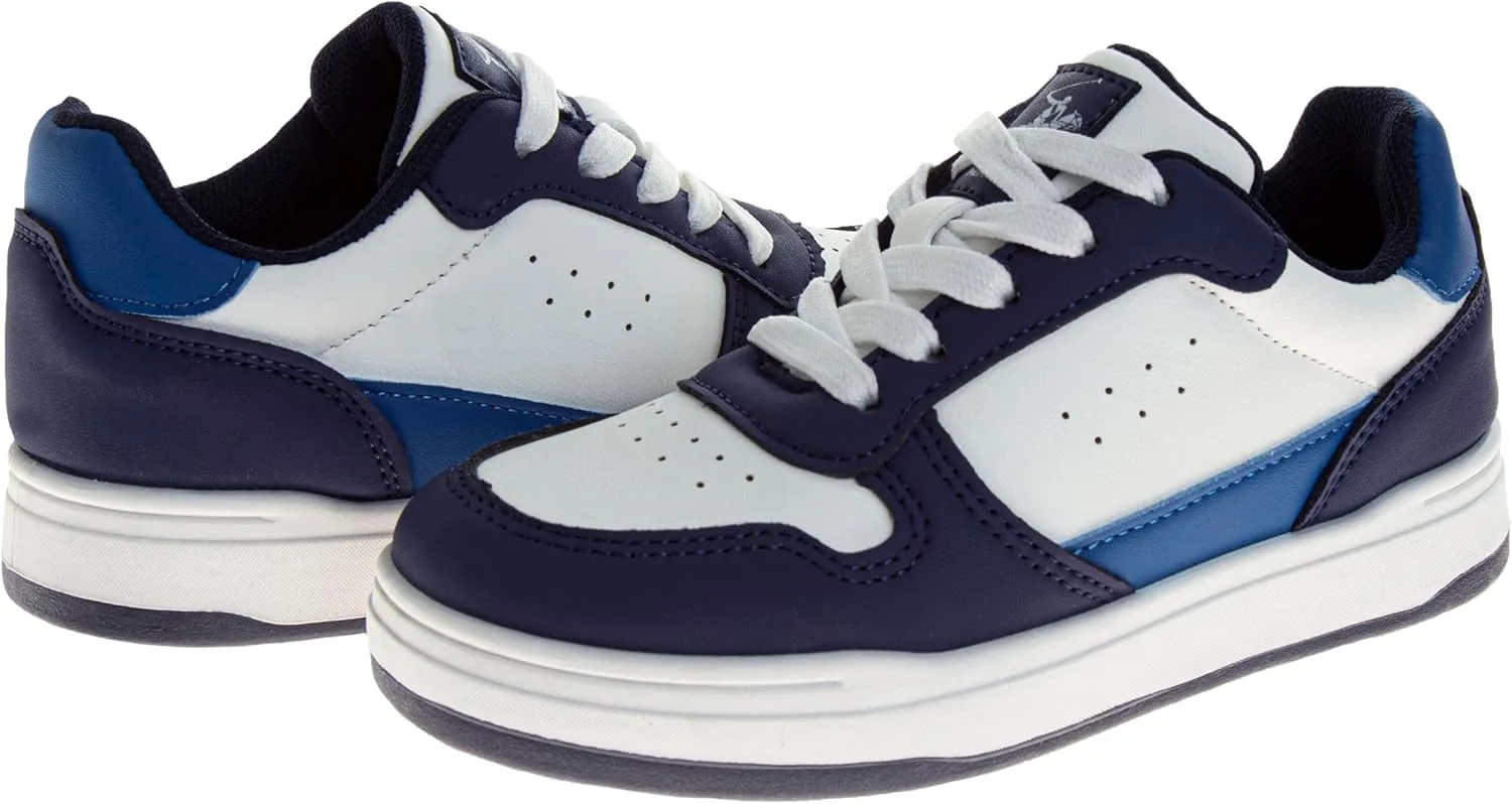 Beverly Hills Polo Club Boy's Bhpc Single Strap Low Top Classic Sneakers