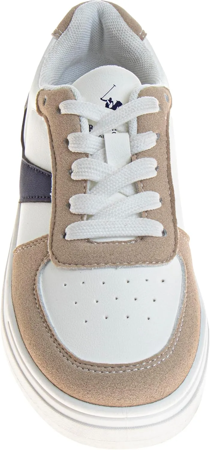 Beverly Hills Polo Club Boy's Bhpc Single Strap Low Top Classic Sneakers