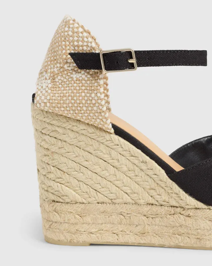 Bianca Espadrilles - 11cm - Black