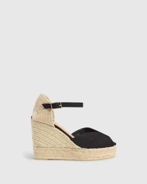 Bianca Espadrilles - 11cm - Black