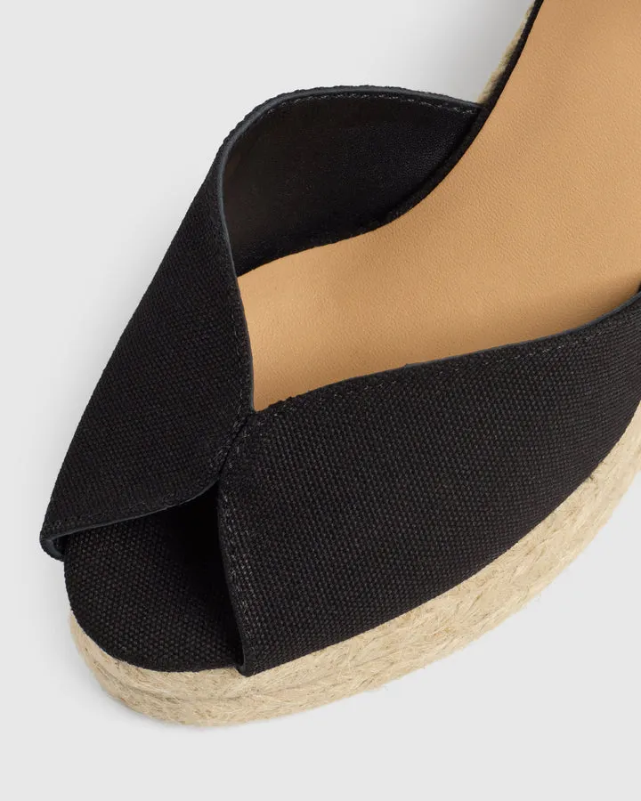Bianca Espadrilles - 11cm - Black