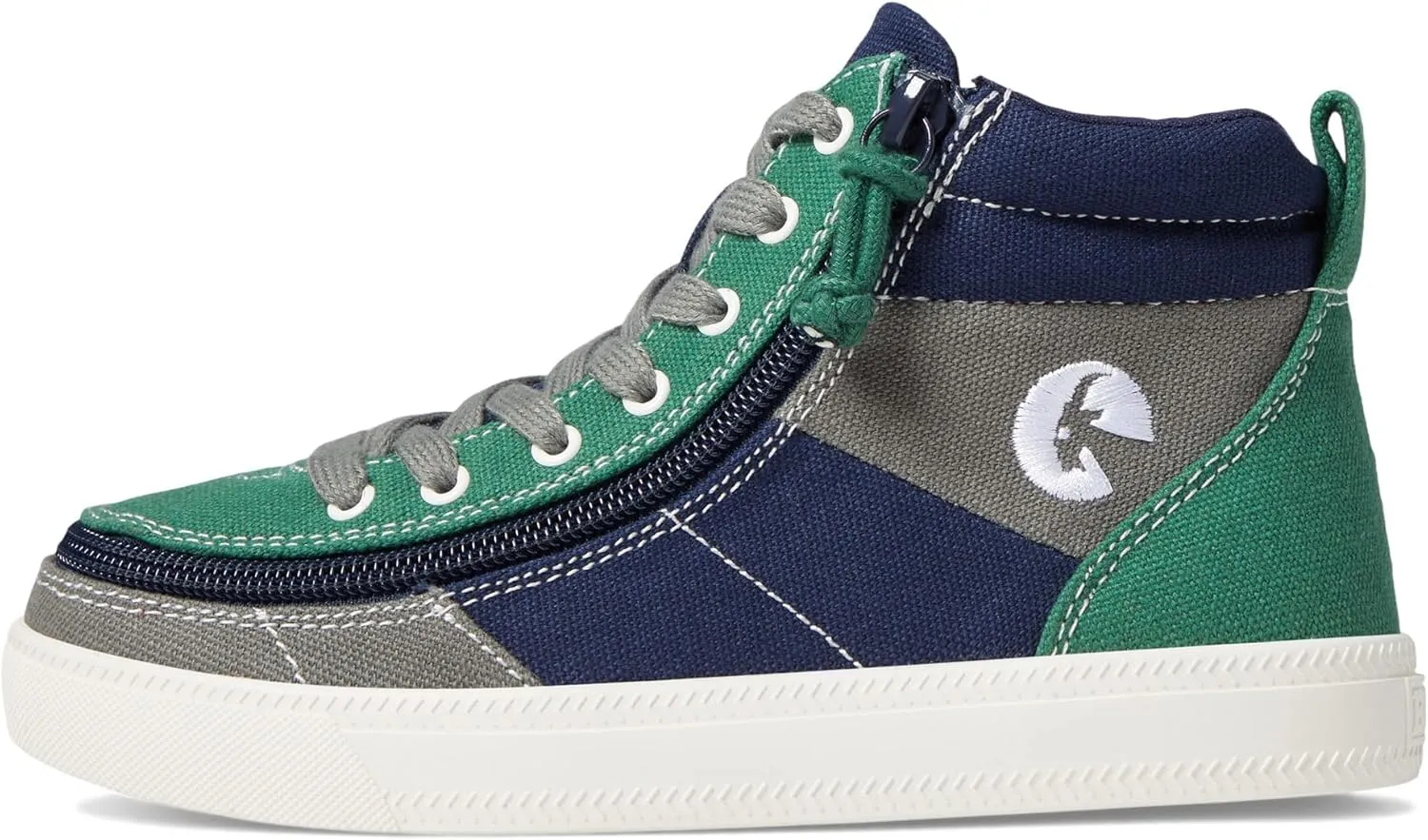 BILLY Footwear Kids Street High Top Sneakers for Toddlers – Canvas Upper – Padded Collar - Cushioned Footbed