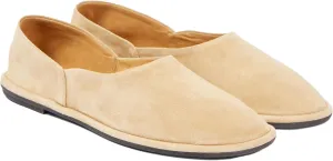 Blue Suede Ballet Flats for Women Cute Round Toe Slip On Mary Jane Flats Casual Comfortable Ballerina Shoes