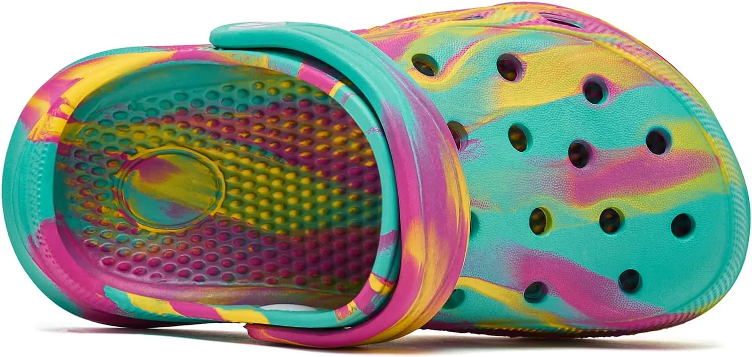 BODATU Boys Girls Garden Clogs Kids Slip On Beach Shoes Children Sandals for Indoor Outdoor