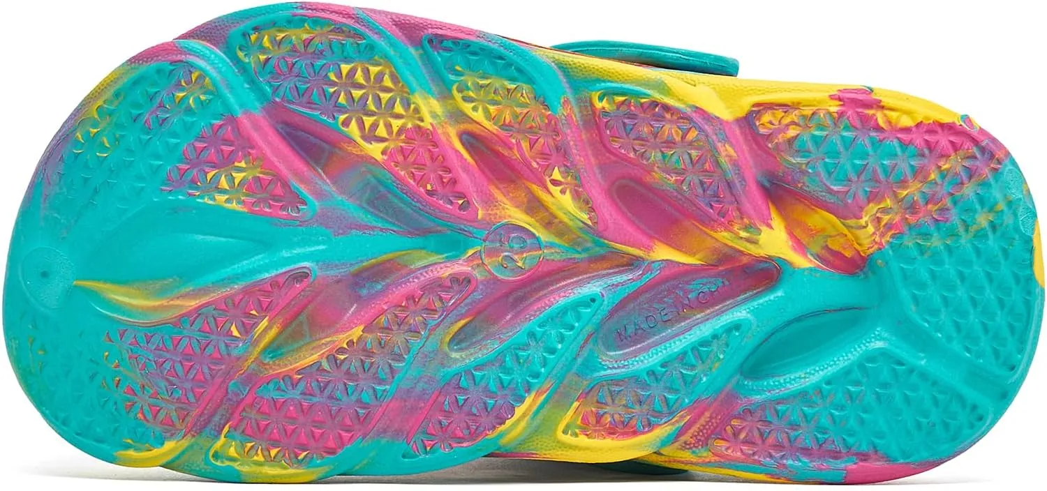 BODATU Boys Girls Garden Clogs Kids Slip On Beach Shoes Children Sandals for Indoor Outdoor