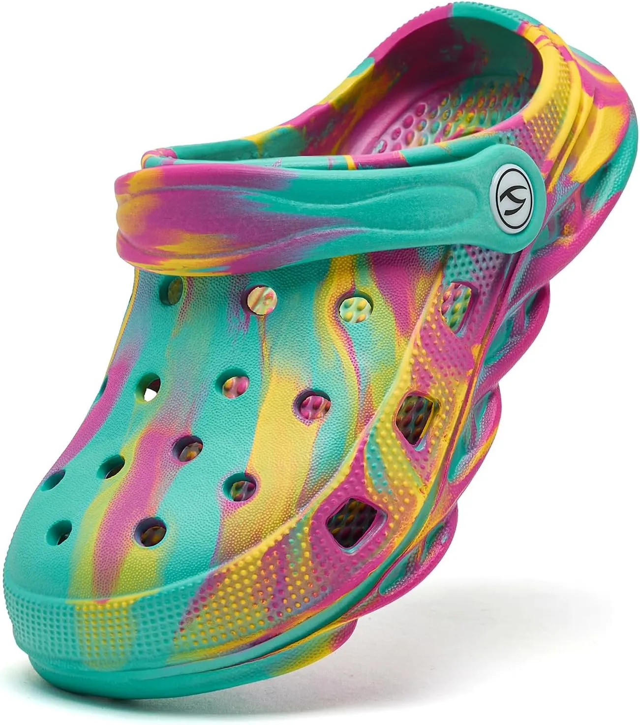 BODATU Boys Girls Garden Clogs Kids Slip On Beach Shoes Children Sandals for Indoor Outdoor