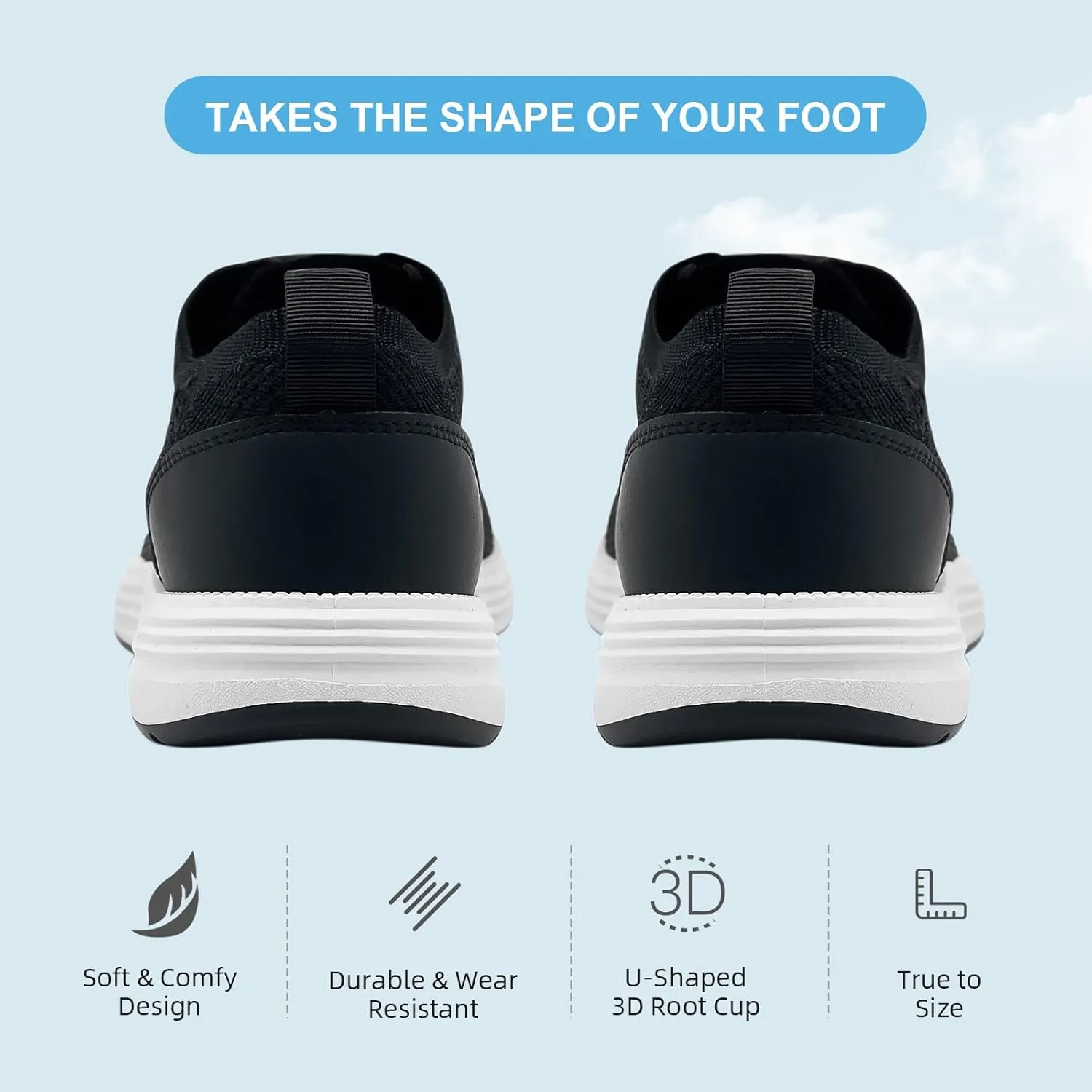 Casual Dress Shoes for Men Business Oxfords Fashion Sneakers Comfortable Loafers Men’s Walking Shoes