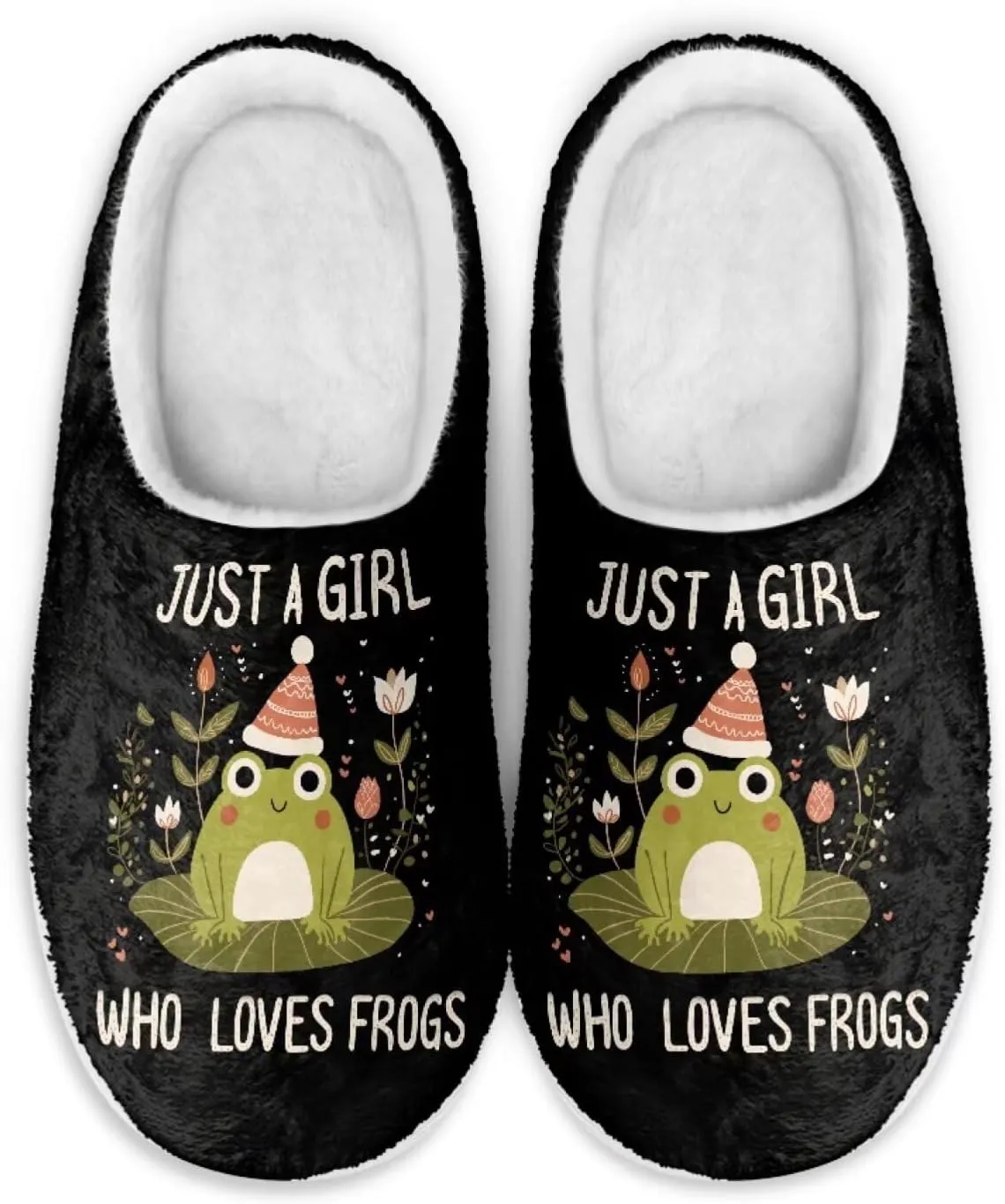 chaqlin Fuzzy House Slipper Womens Memory Foam Flat Heels Slippers for Causal Bedroom Walking with Flat Heels Causal Outdoor Indoor Shoes