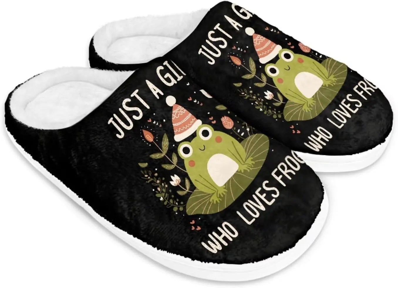 chaqlin Fuzzy House Slipper Womens Memory Foam Flat Heels Slippers for Causal Bedroom Walking with Flat Heels Causal Outdoor Indoor Shoes