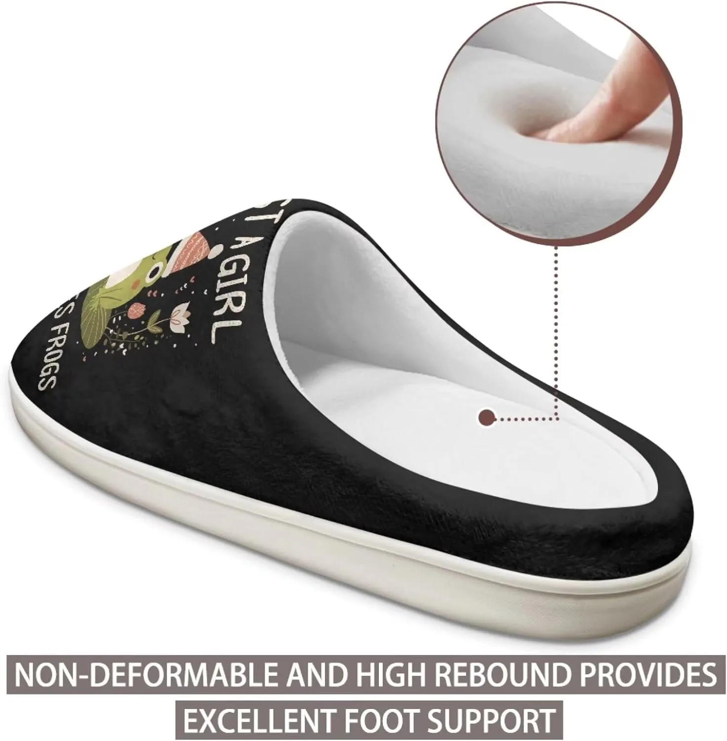 chaqlin Fuzzy House Slipper Womens Memory Foam Flat Heels Slippers for Causal Bedroom Walking with Flat Heels Causal Outdoor Indoor Shoes