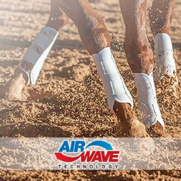 Classic Equine AirWave EZ Wrap II - Hind Boots, PAIR