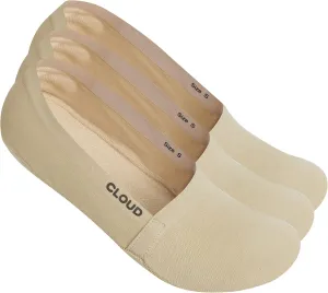 Cloud Organic Terry No Show Socks Non Slip Loafer Sneaker Flats Boat Shoe Invisible Low Cut Cotton Socks For Men and Women