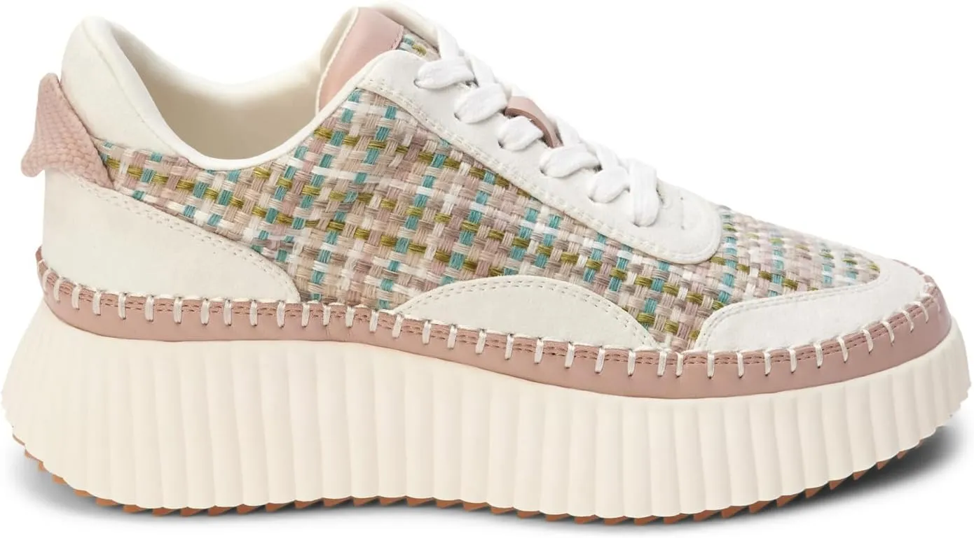 Coconuts by Matisse Womens Go to Platform Lace Up Sneakers Shoes Casual - Beige
