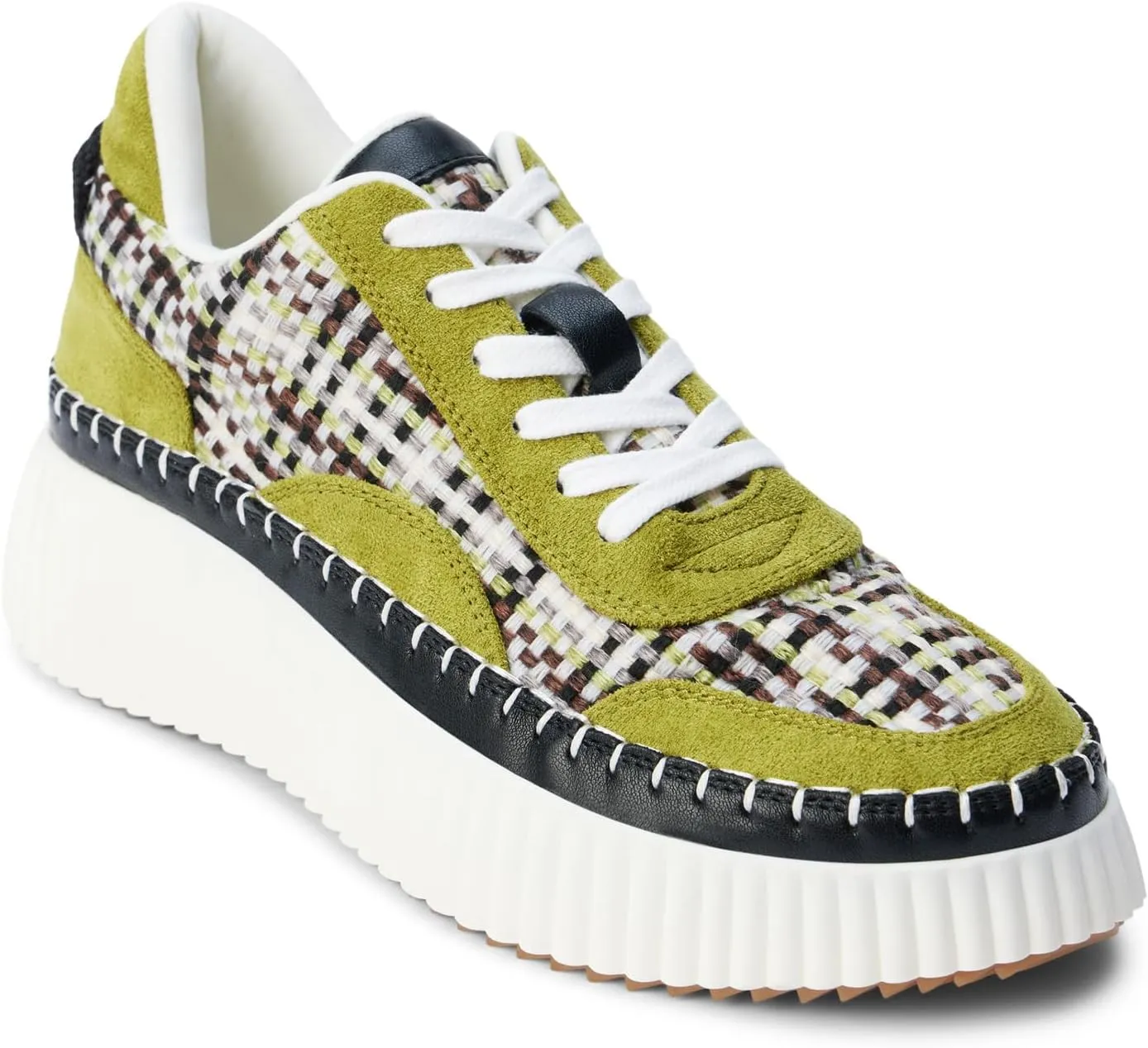 Coconuts by Matisse Womens Go to Platform Lace Up Sneakers Shoes Casual - Beige