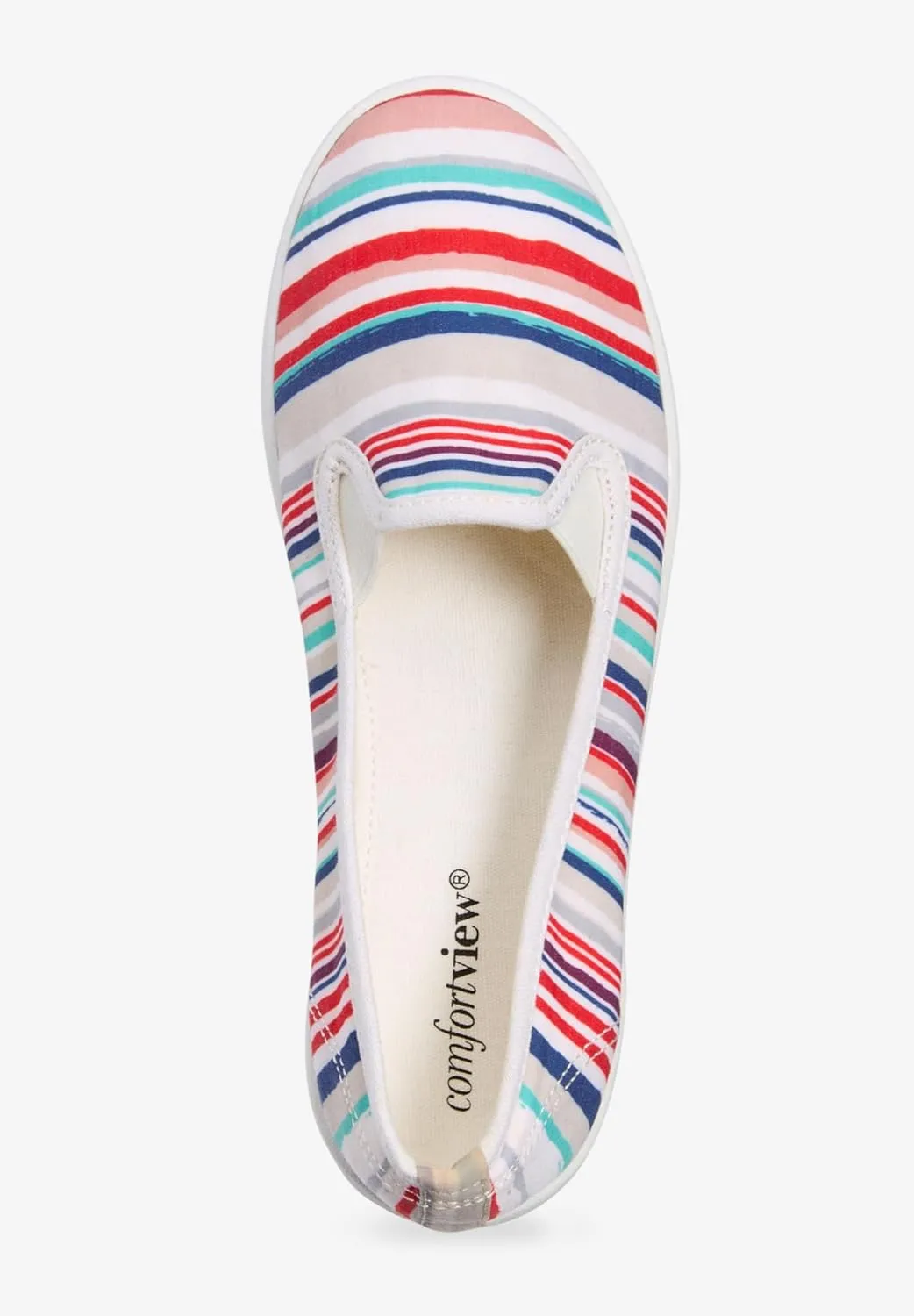 Comfortview Women's Wide Width The Dottie Sneaker