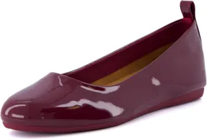 CUSHIONAIRE Women's Wink Hidden Wedge Flat with  Memory Foam and Wide Widths Available