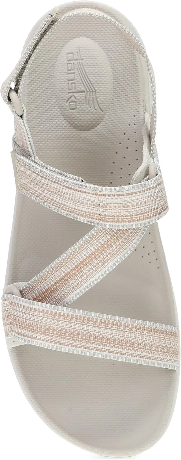 Dansko Rayna Fully Adjustable Sport Sandal for Women - Lightweight EVA Midsole and Rubber Outsole - Natural Arch Technology for Added Support - Hook and Loop Closure