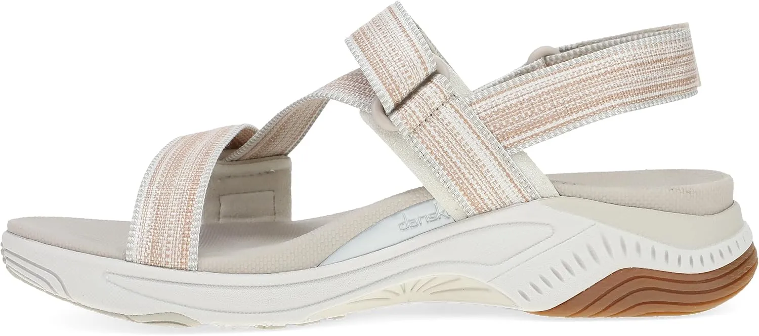 Dansko Rayna Fully Adjustable Sport Sandal for Women - Lightweight EVA Midsole and Rubber Outsole - Natural Arch Technology for Added Support - Hook and Loop Closure
