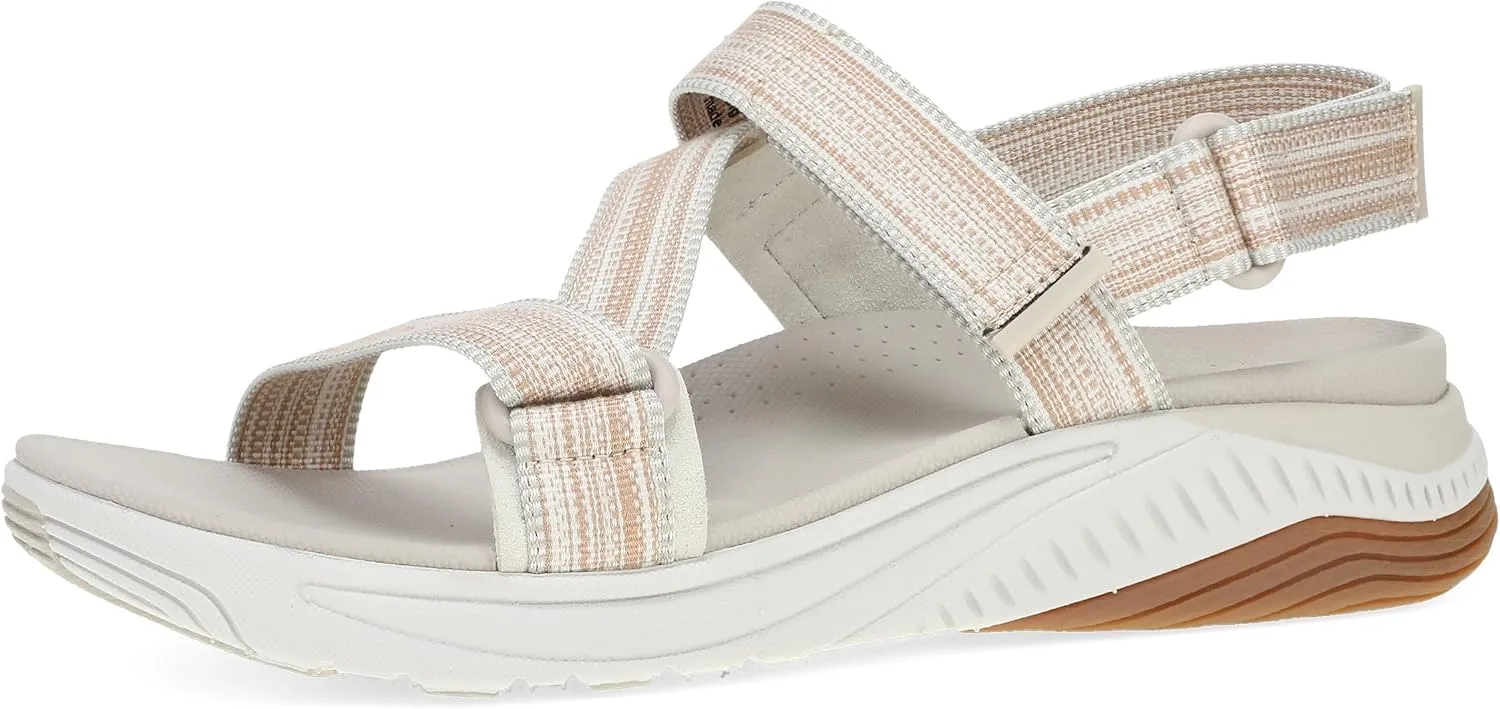 Dansko Rayna Fully Adjustable Sport Sandal for Women - Lightweight EVA Midsole and Rubber Outsole - Natural Arch Technology for Added Support - Hook and Loop Closure