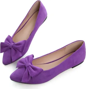 Dear Time Women's Ballet Flats Dress Ballet Shoes Slip on for Office Work Comfortable Shoes