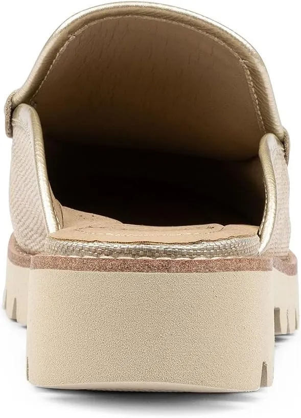 Donald Pliner Women's Elta Mules, Slip-On Mules, Closed Toe Comfort Loafers, Casual Slip-On Shoes for Women