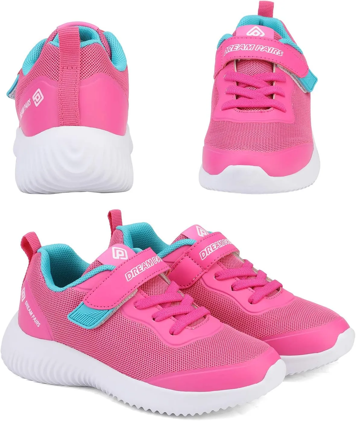 DREAM PAIRS Boys Girls Shoes Kids Tennis EZ-Ons BreezeRunners Running Sneakers